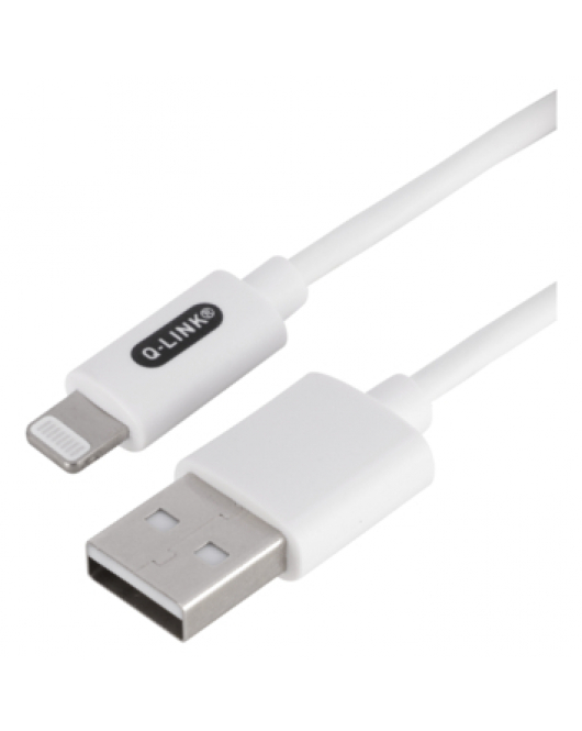 QL DATAKABEL USB/IPHONE MFI WIT 1M QL DATAKABEL USB/IPHONE MFI WIT 1M