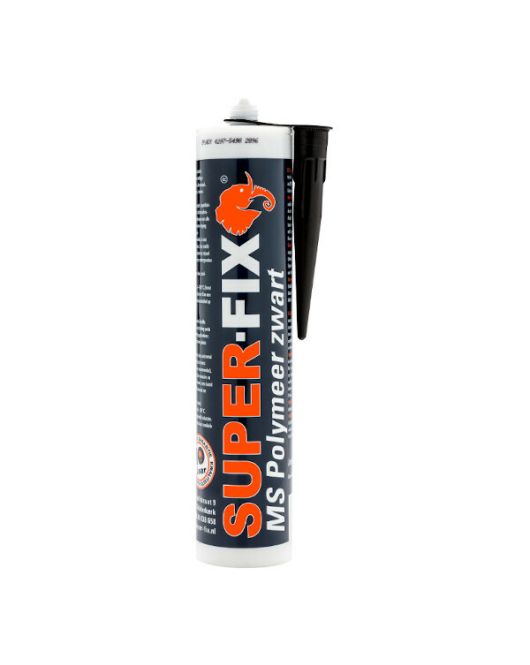 SUPER-FIX MS POLYMEER KIT ZWART 290ML