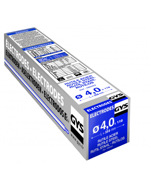 GYS ELEKTRODES STAAL O4,0MM (X110)