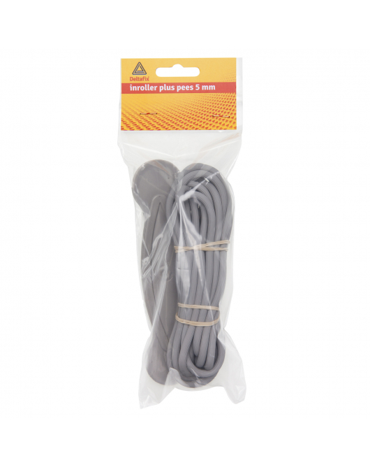 PEES GROTE ROL GRIJS 5 MM