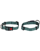 HOND HALSBAND ZIGGI DONKERGROEN XXS 15-25CM 10MM