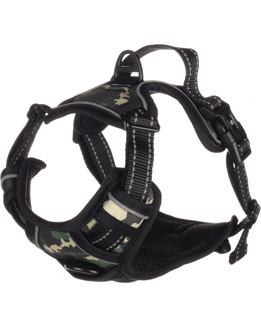 HOND HARNAS BALOU JUNGLE CAMOUFLAGE S 31-55CM 40-55CM 20MM