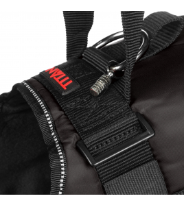 HOND HARNAS TITAN ZWART XXL 45-55CM 80-100CM 19CM 40MM