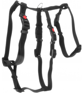 HOND VEILIGHEIDSHARNAS ZERA ZWART M 45-65CM 55-70CM 42-67CM 20MM