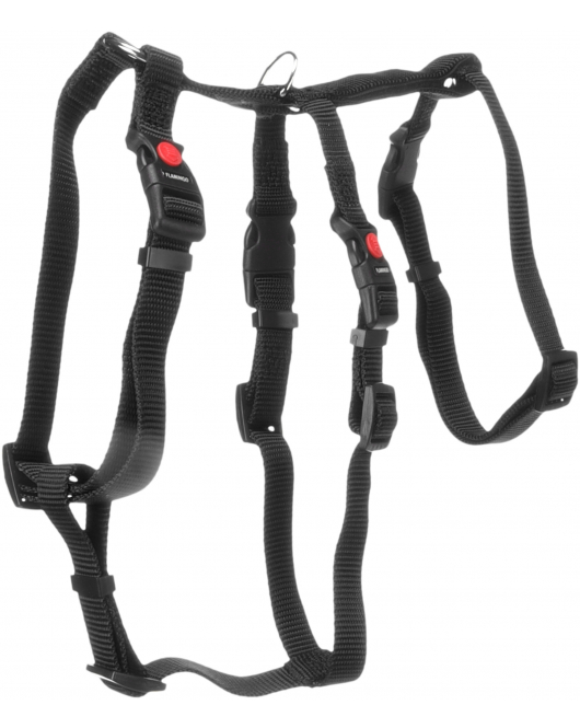 HOND VEILIGHEIDSHARNAS ZERA ZWART M 45-65CM 55-70CM 42-67CM 20MM HOND VEILIGHEIDSHARNAS ZERA ZWART M 45-65CM 55-70CM 42-67CM 20MM