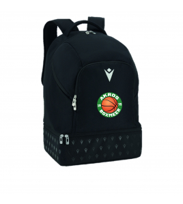 AKROS, MACRON, ROOKIE BACKPACK, ZWART