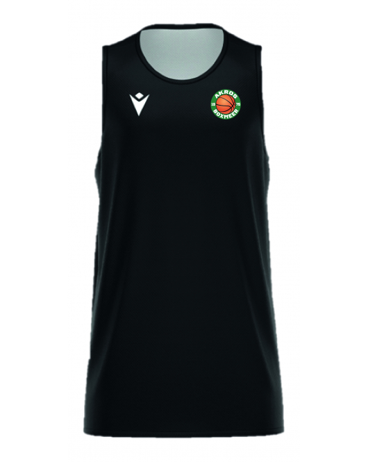 AKROS, MACRON, X500 JERSEY, REVERSIBLE ZWART/WIT