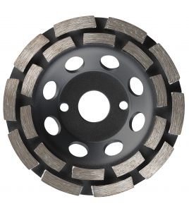 DIAMANT-SLIJPSCHIJVEN, 2 RIJEN 115 MM