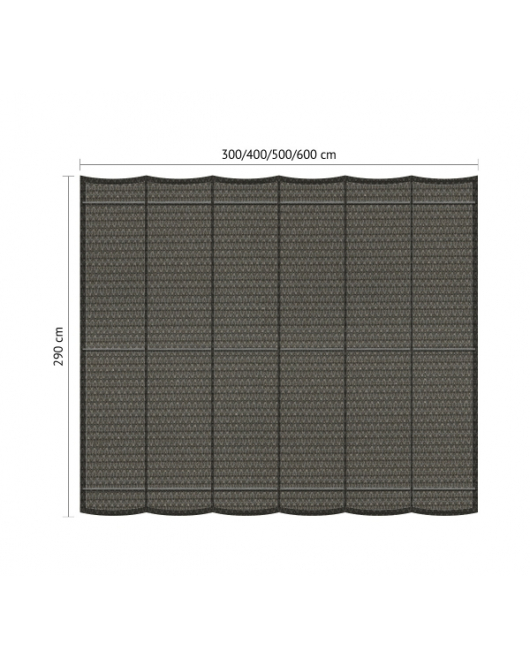 SCHADUWDOEK HARMONICADOEK B 2,9XL 4M COOL GREY