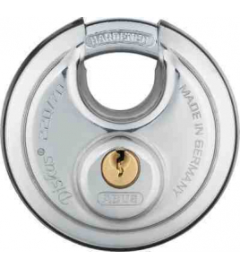 ABUS DISKUSSLOT RVS HUIS GEHARD STALEN BEUGEL - BLISTER