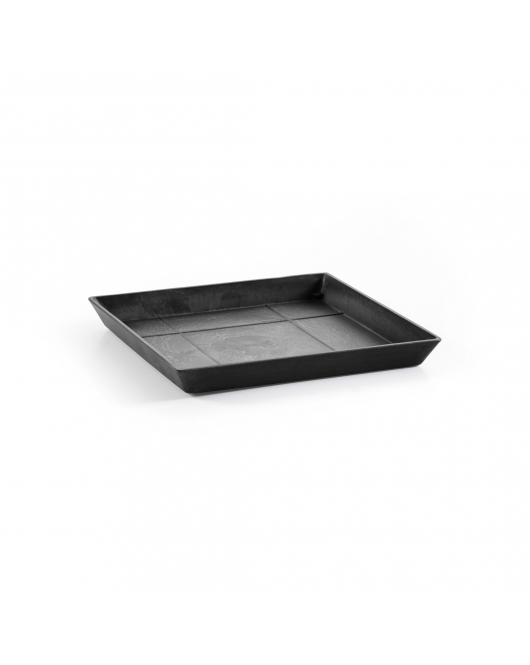 SAUCER SQUARE 40 DARK GREY