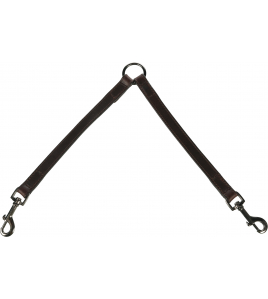 HOND KOPPELSTUK DENVER BRUIN 30CM 12MM