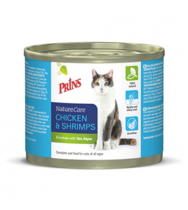 PRINS NATURECARE CAT 200 G KIP ZALM PRINS NATURECARE CAT 200 G KIP ZALM