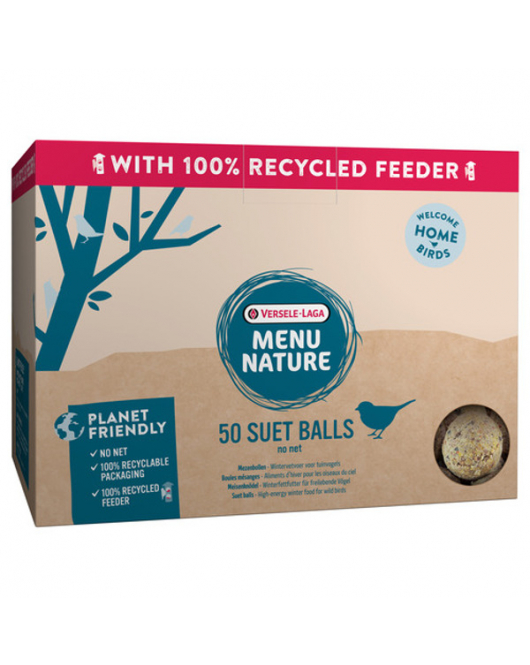 VERSELE-LAGA MENU NATURE MEZENBOL ZONDER NET 50 STUKS