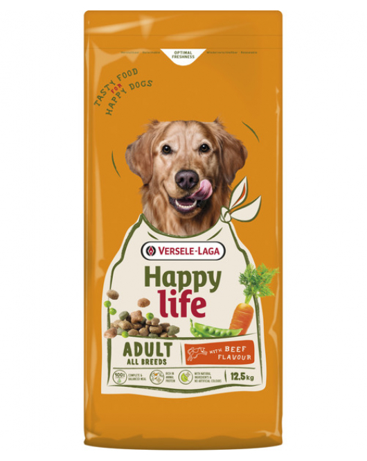 HAPPY LIFE ADULT 12,5 KG RUND