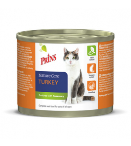 PRINS NATURECARE CAT 200 G KALKOEN PRINS NATURECARE CAT 200 G KALKOEN