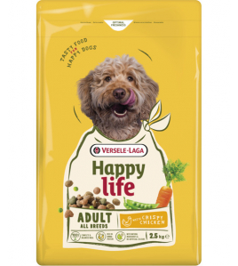 HAPPY LIFE ADULT 2,5 KG KIP