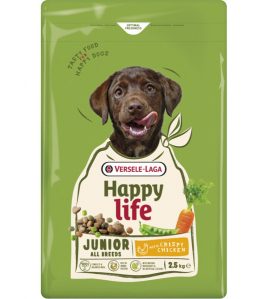 HAPPY LIFE JUNIOR 2,5 KG KIP