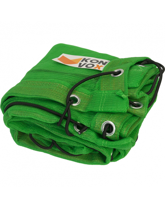 KONVOX AANHANGWAGENNET GROFMAZIG 2X3M GROEN