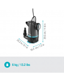 SCHOON/VUILWATERPOMP 17500 BASIC SCHOON/VUILWATERPOMP 17500 BASIC