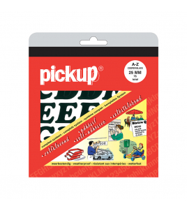 LETTERBOEK COOPERBLACK ZWART 25 MM