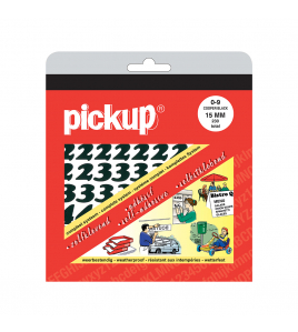 CIJFERBOEK COOPERBLACK ZWART 15 MM