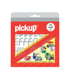 LETTERBOEK VIVACE ZILVER 25 MM