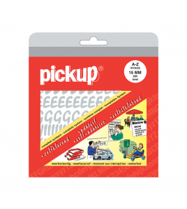 LETTERBOEK VIVACE ZILVER 15 MM