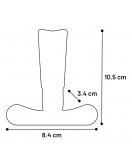 HS NYL'O BAMBOO T-BONE RUND BRUIN SMALL 10CM