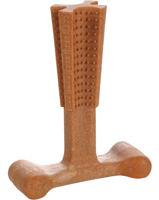 HS NYL'O BAMBOO T-BONE RUND BRUIN MEDIUM 14,5CM