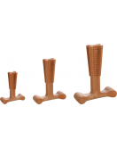 HS NYL'O BAMBOO T-BONE RUND BRUIN MEDIUM 14,5CM