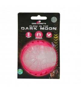 DOG COMETS GLOW IN THE DARK MOON BAL M ROZE