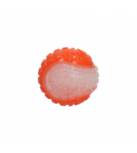 DOG COMETS GLOW IN THE DARK MOON BAL S ORANJE