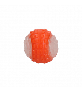 DOG COMETS GLOW IN THE DARK MOON BAL S ORANJE