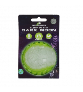 DOG COMETS GLOW IN THE DARK MOON BAL M GROEN