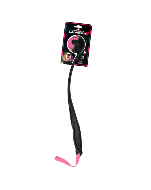 DOG COMETS LAUNCHER (WERPSTOK) ROZE M DOG COMETS LAUNCHER (WERPSTOK) ROZE M