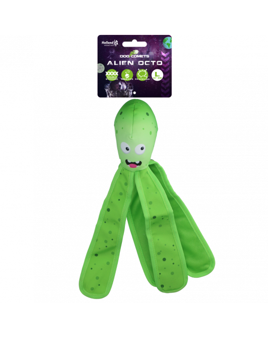 DOG COMETS ALIEN OCTO L GROEN DOG COMETS ALIEN OCTO L GROEN