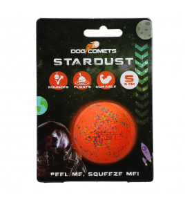 DOG COMETS STARDUST ORANJE S