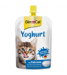 GIMCAT YOGHURT VOOR KATTEN 150 G MELK GIMCAT YOGHURT VOOR KATTEN 150 G MELK