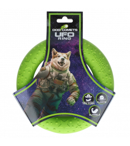 DOG COMETS UFO RING GROEN