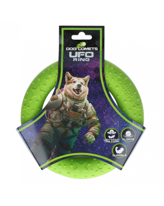 DOG COMETS UFO RING GROEN DOG COMETS UFO RING GROEN