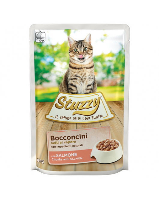 STUZZY POUCH BOCCONCINI 85 G ZALM