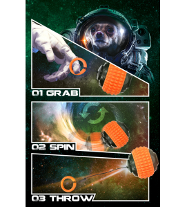 DOG COMETS BLAZAR JET ORANJE