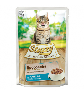 STUZZY POUCH BOCCONCINI 85 G KABELJAUW STUZZY POUCH BOCCONCINI 85 G KABELJAUW