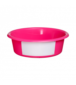 VOERBAK 6 L ROZE (MET WIT LABEL) VOERBAK 6 L ROZE (MET WIT LABEL)