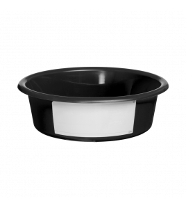 VOERBAK 6 L ZWART (MET WIT LABEL) VOERBAK 6 L ZWART (MET WIT LABEL)