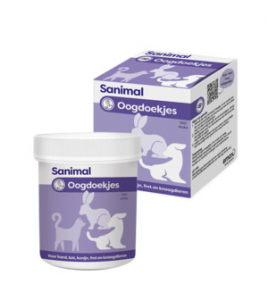 SANIMAL OOGDOEKJES 100 ST SANIMAL OOGDOEKJES 100 ST