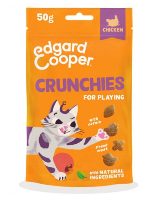 E&C KAT AD CRUNCHIES KIP 50 GR E&C KAT AD CRUNCHIES KIP 50 GR