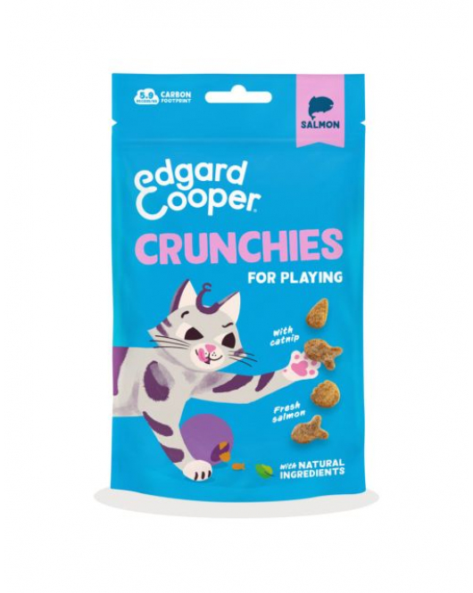 E&C KAT AD CRUNCHIES ZALM 50 GR E&C KAT AD CRUNCHIES ZALM 50 GR