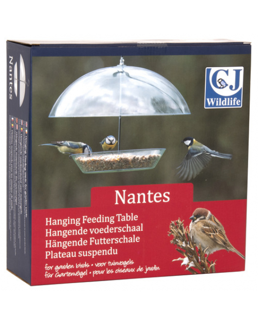 WILDBIRD HANGENDE VOEDERSCHAAL NANTES 30X25X CM